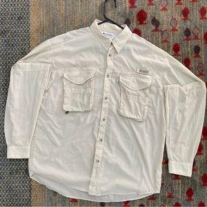 Columbia Long Sleeve Fishing Shirt